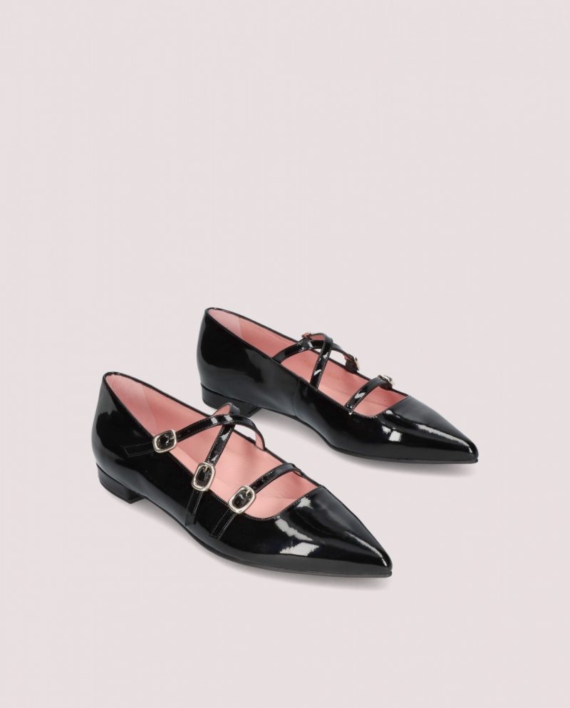 Clementine black ballerinas - Imagen 4
