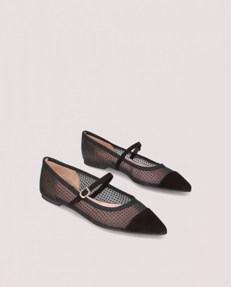 Ella black ballerinas - Imagen 5