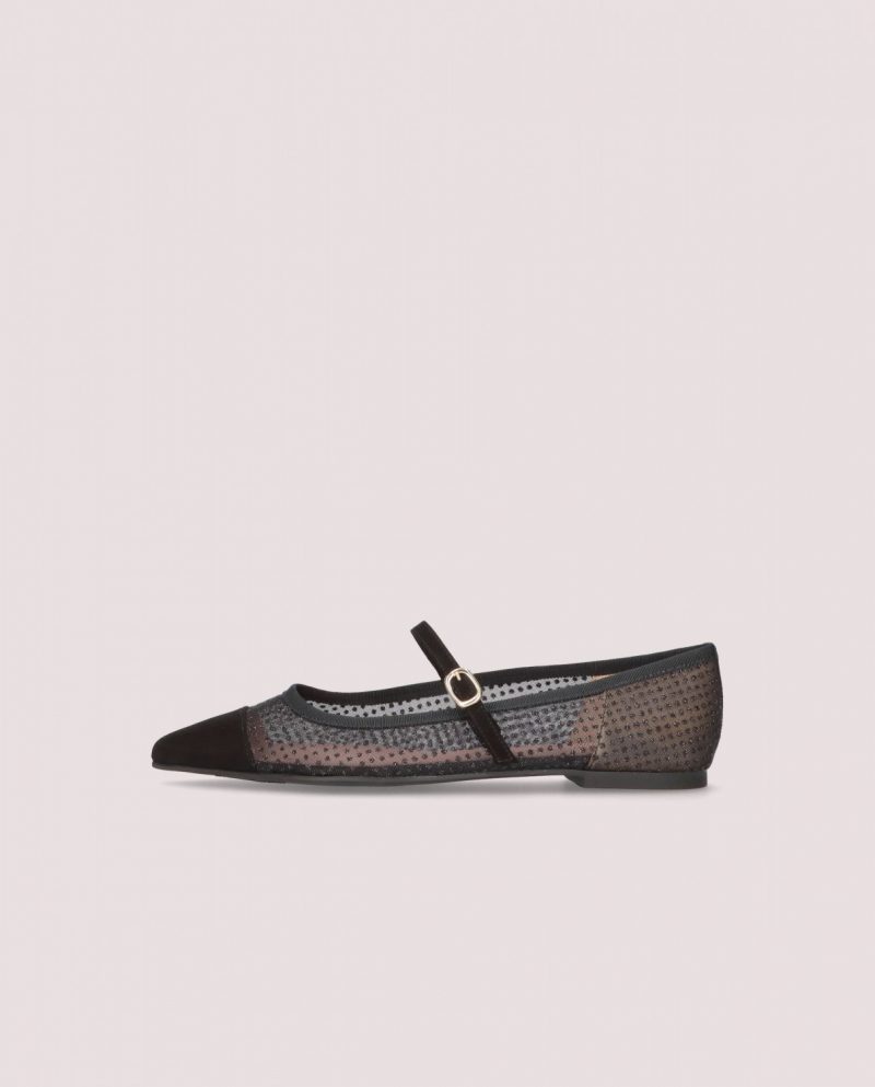 Ella black ballerinas - Imagen 4