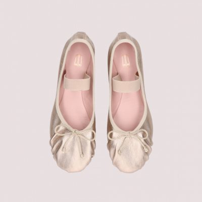 Lea gold ballerina