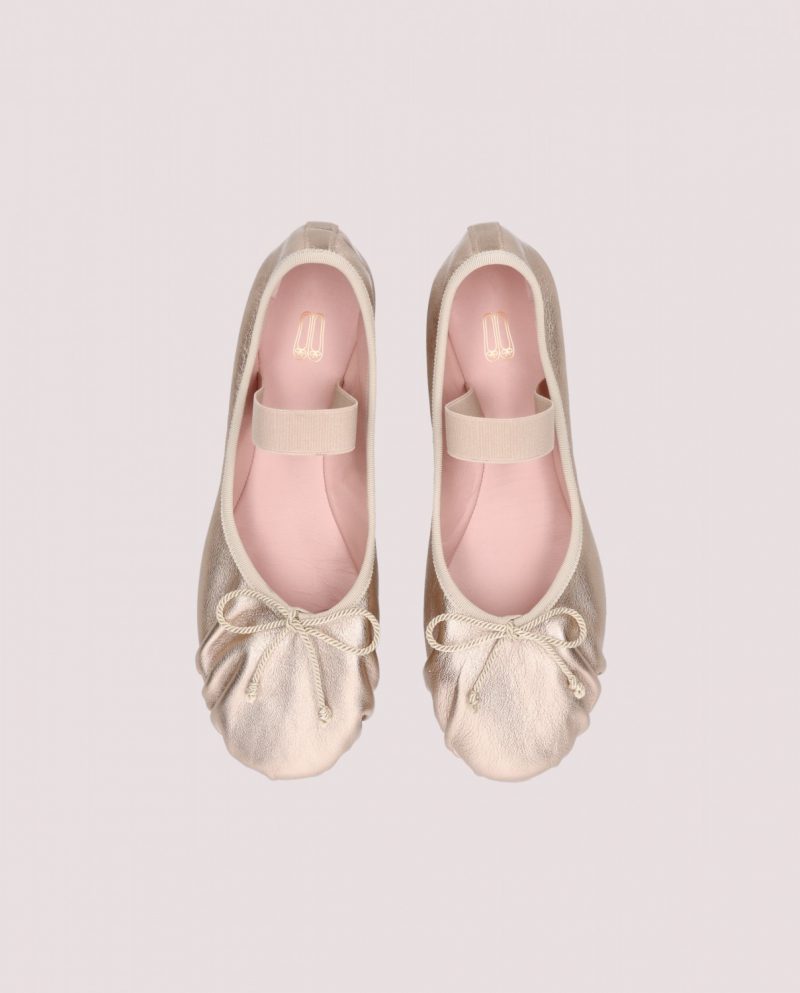 Lea gold ballerina
