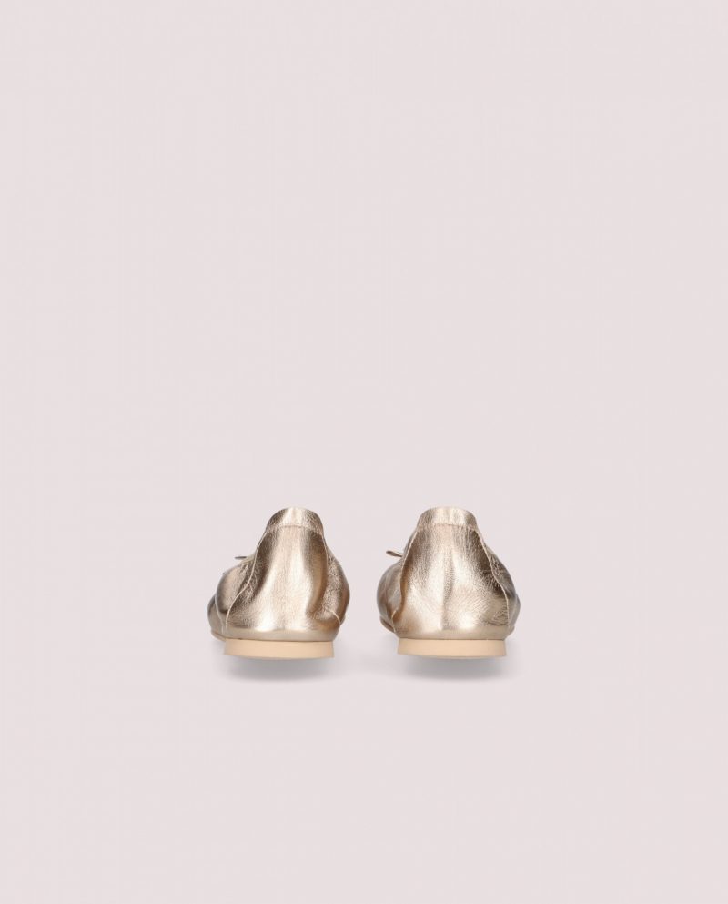 Lea gold ballerinas - Imagen 3