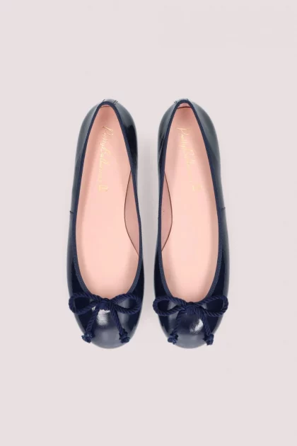 Rosario navy ballerinas