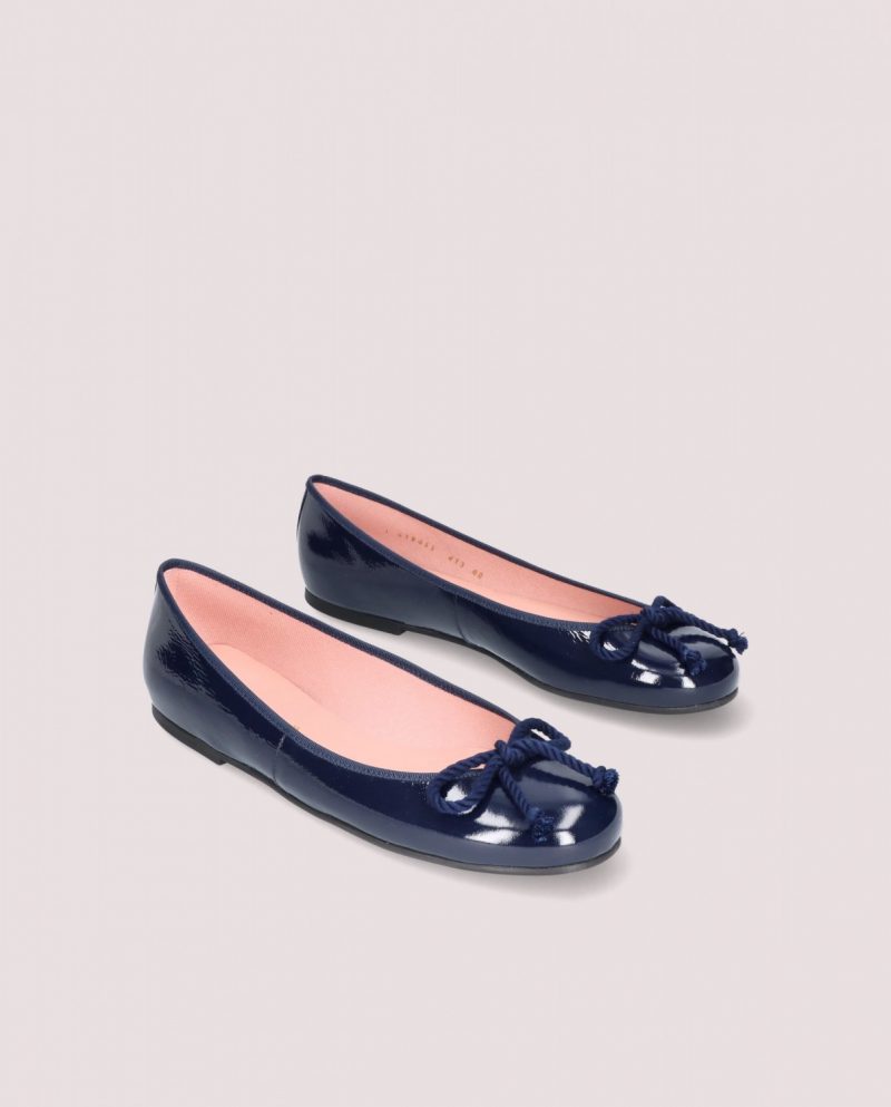 Rosario navy ballerinas - Imagen 4