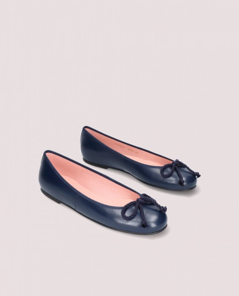 Rosario navy leather - Imagen 4