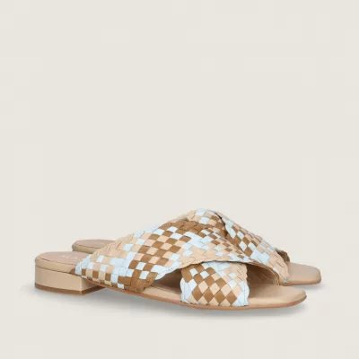 Eva beige and blue